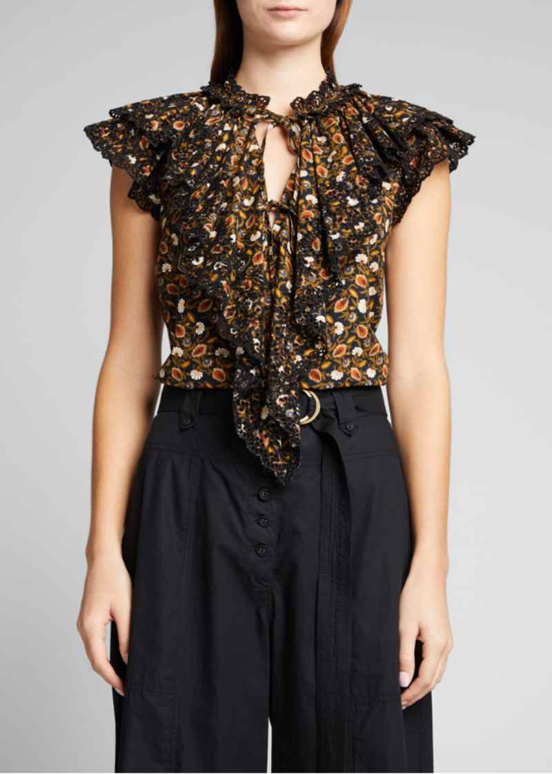 Yvonne Eyelet Blouse