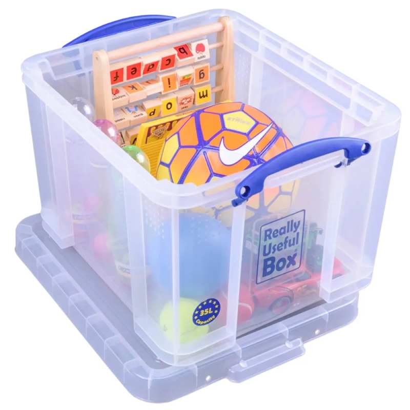 Really Useful Storage Box - Clear 