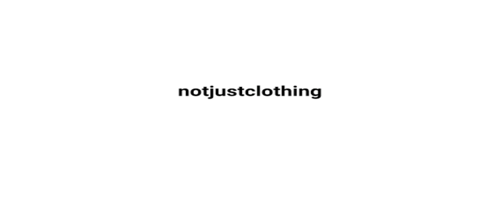 notjust clothing Discount Code 2025