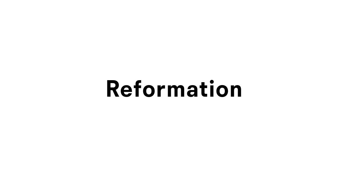 The Reformation Review 2025